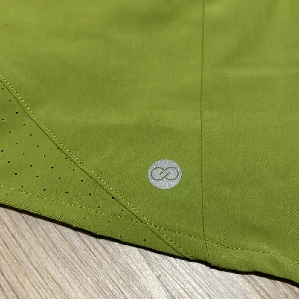 Calia Run Collection midrise Infinity Short 3” Relaxed Army green Size XL NWT - Picture 13 of 14